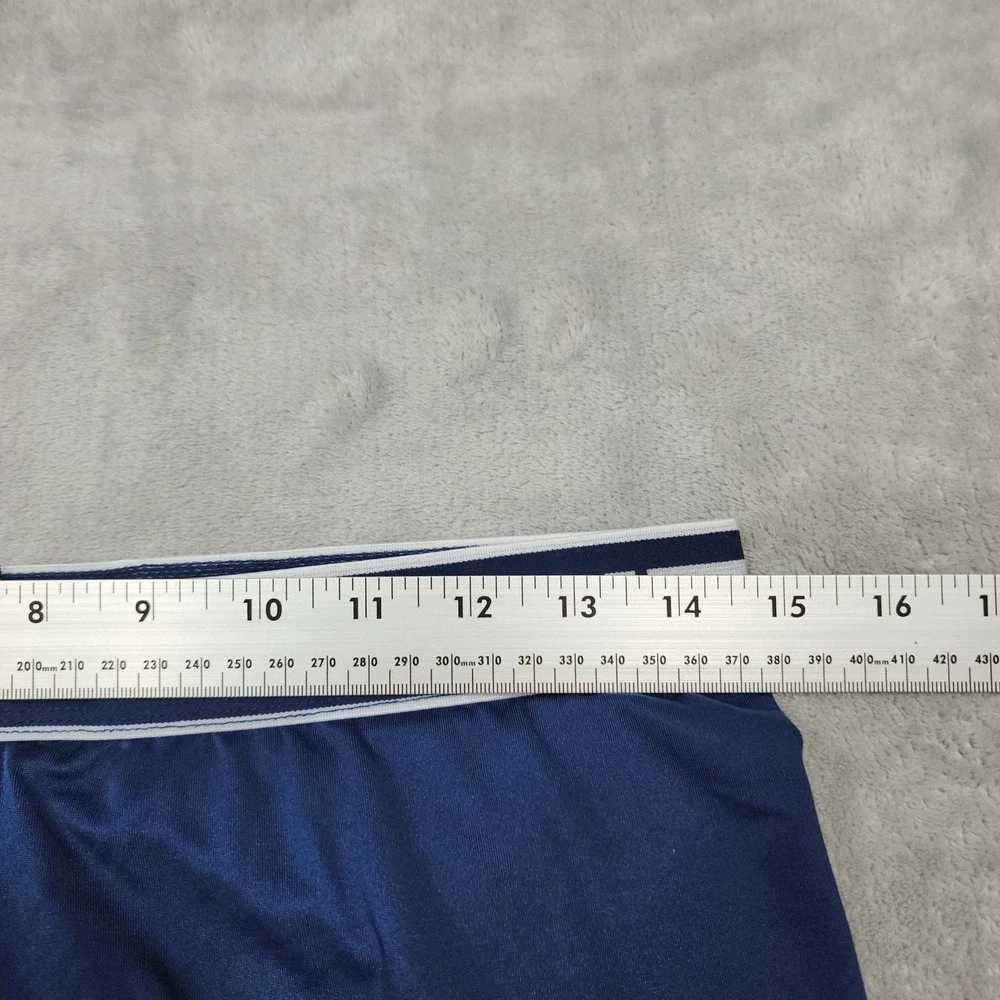 HEAD Leggings Mens M Blue Compression Stretch Base Layer Running Athletic Gym